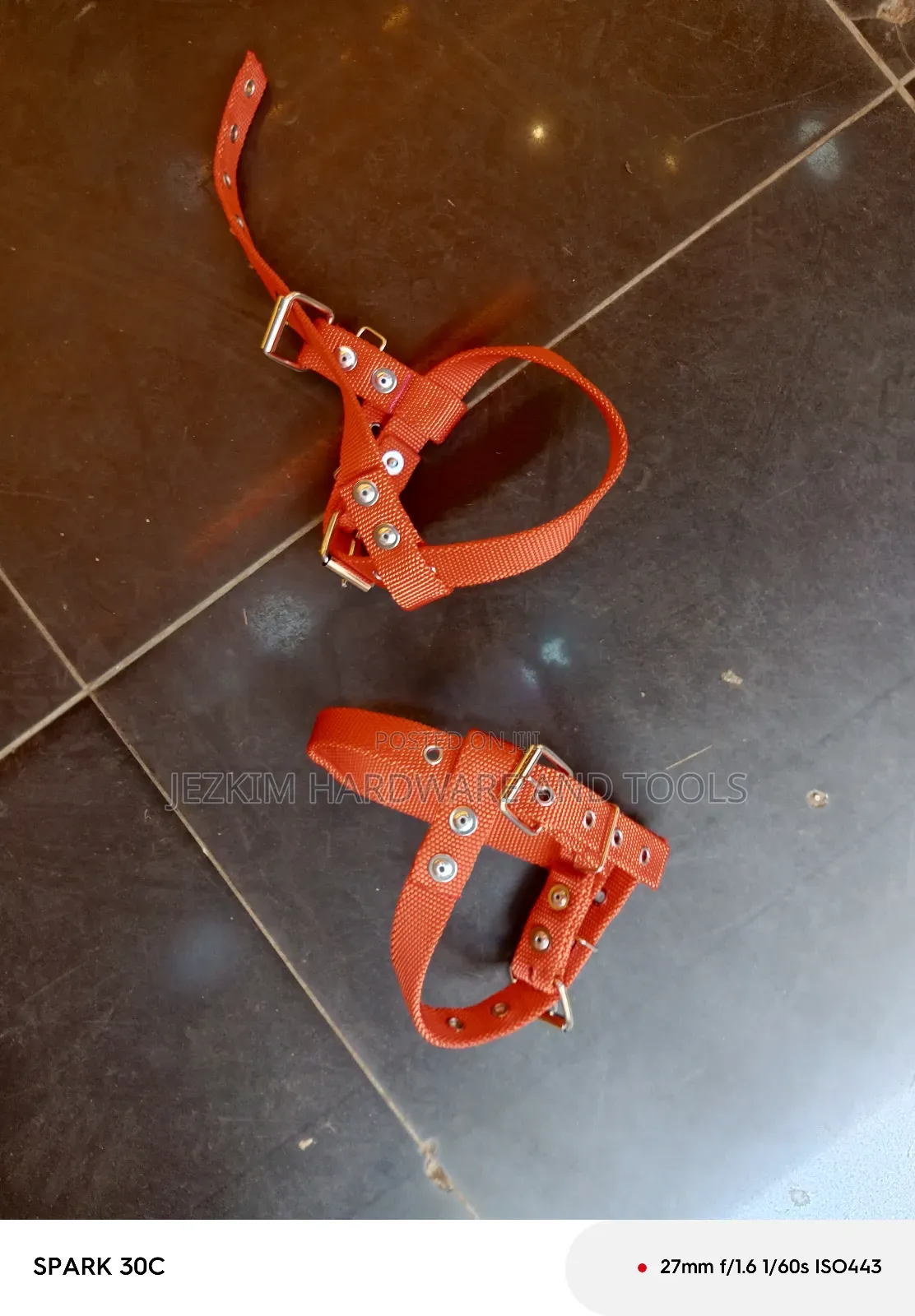 Post Climber Shoes Straps