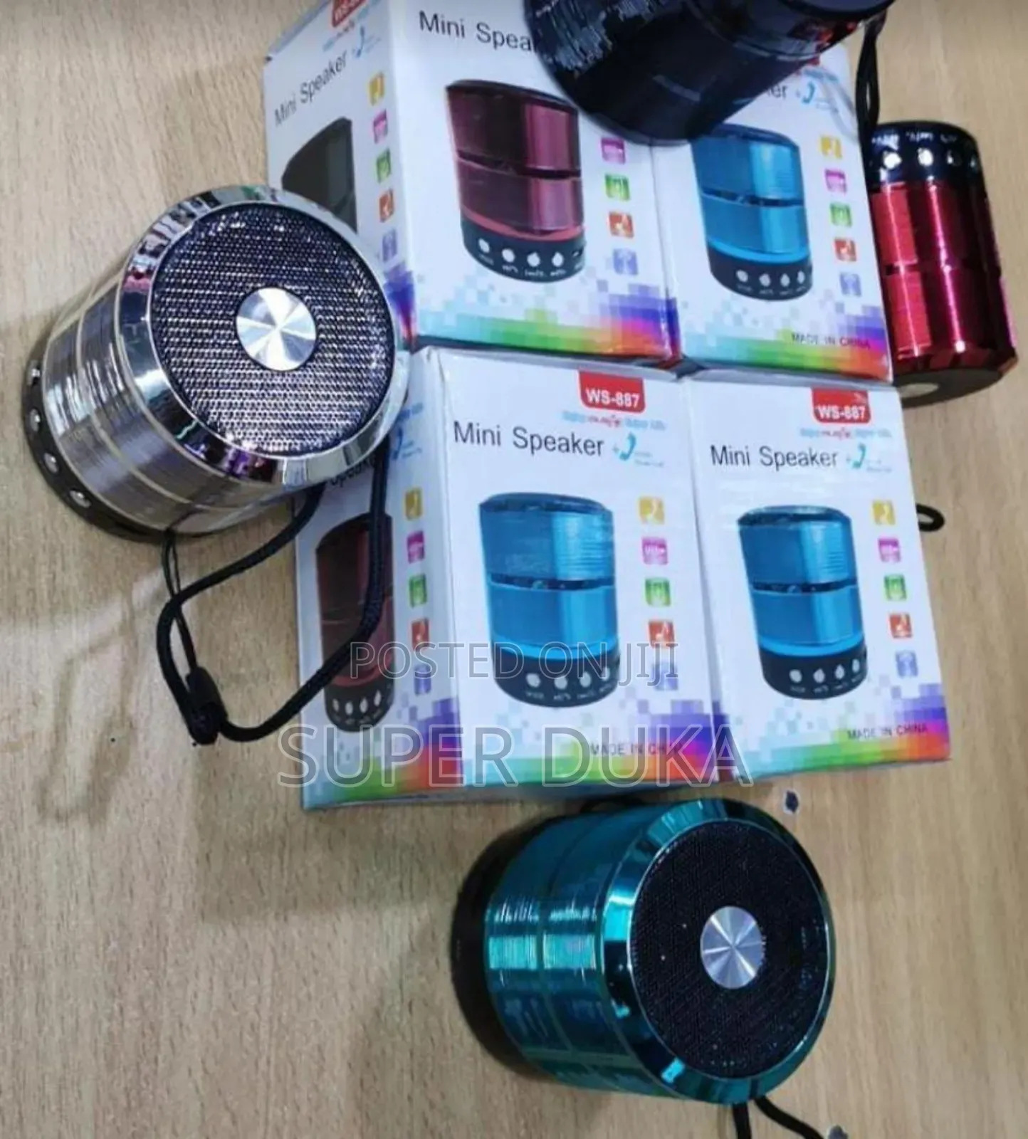 Mini Bluetooth Speaker.Wireless WS 887.Fm.Usb Radio