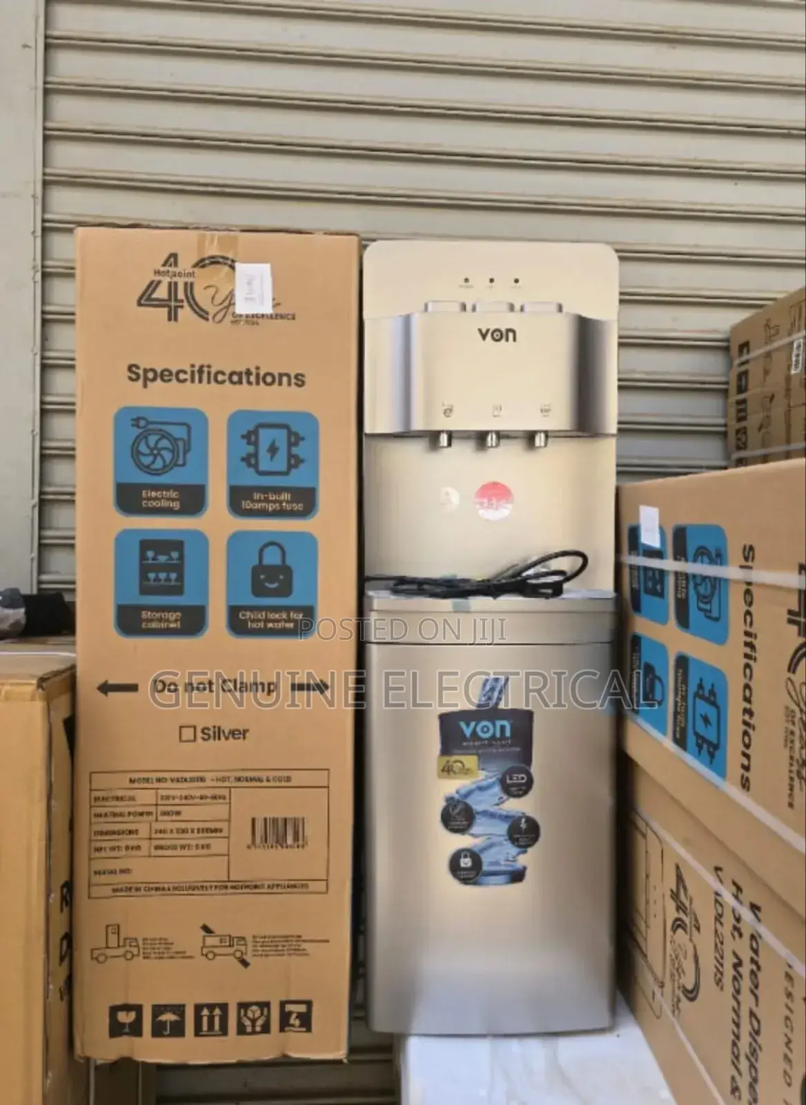 Brand New Von 3 Taps Hot Normal and Cold Dispenser