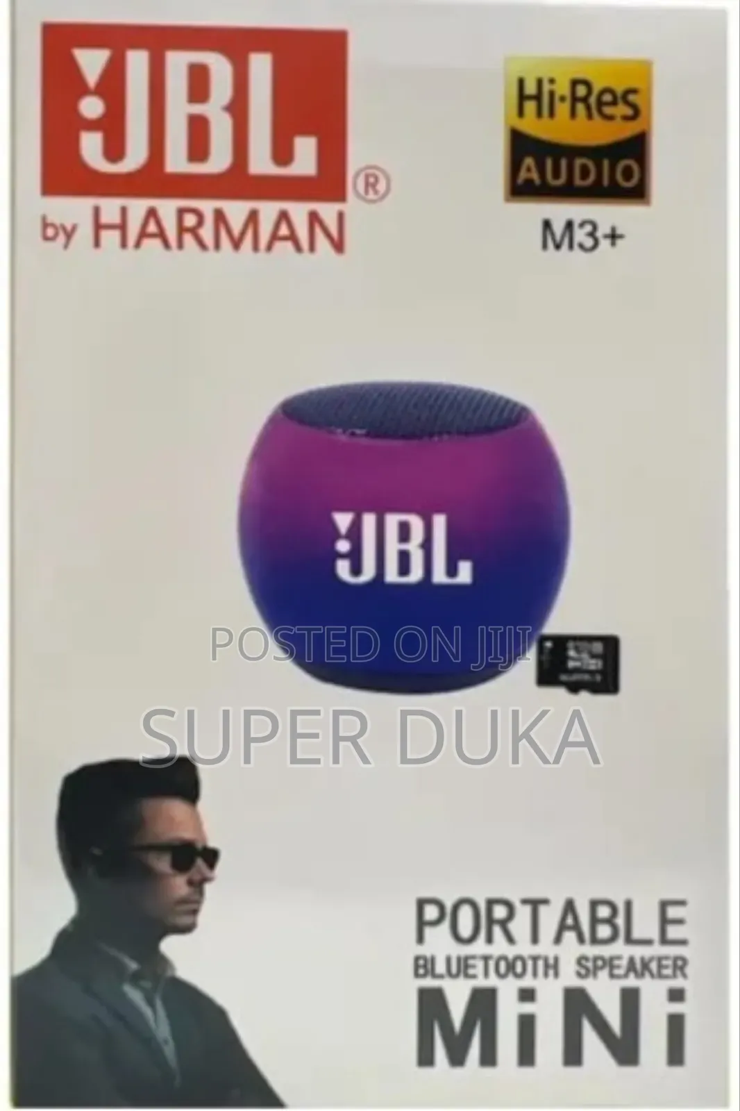 Bluetooth Speaker Mini M3+. Wireless JBL by Harman