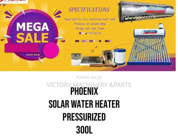 Phoenix Solar Water Heater Pressurized - main view