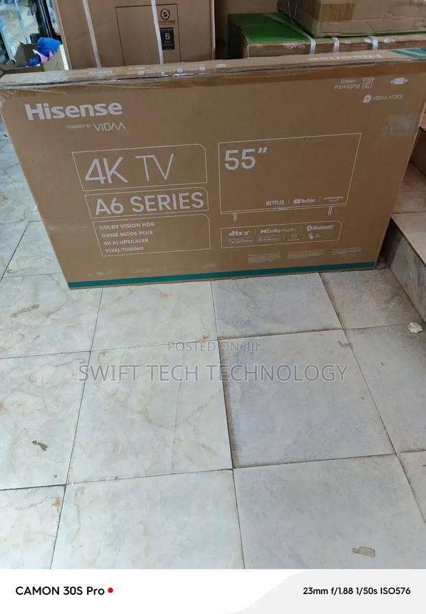 Hisense 55inches A6 Seris Tv Dolby Audio - main view