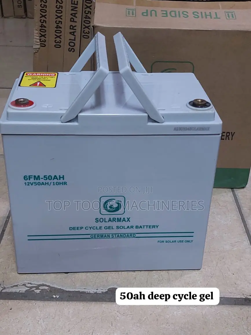 Solarmax 50ah Gel Battery