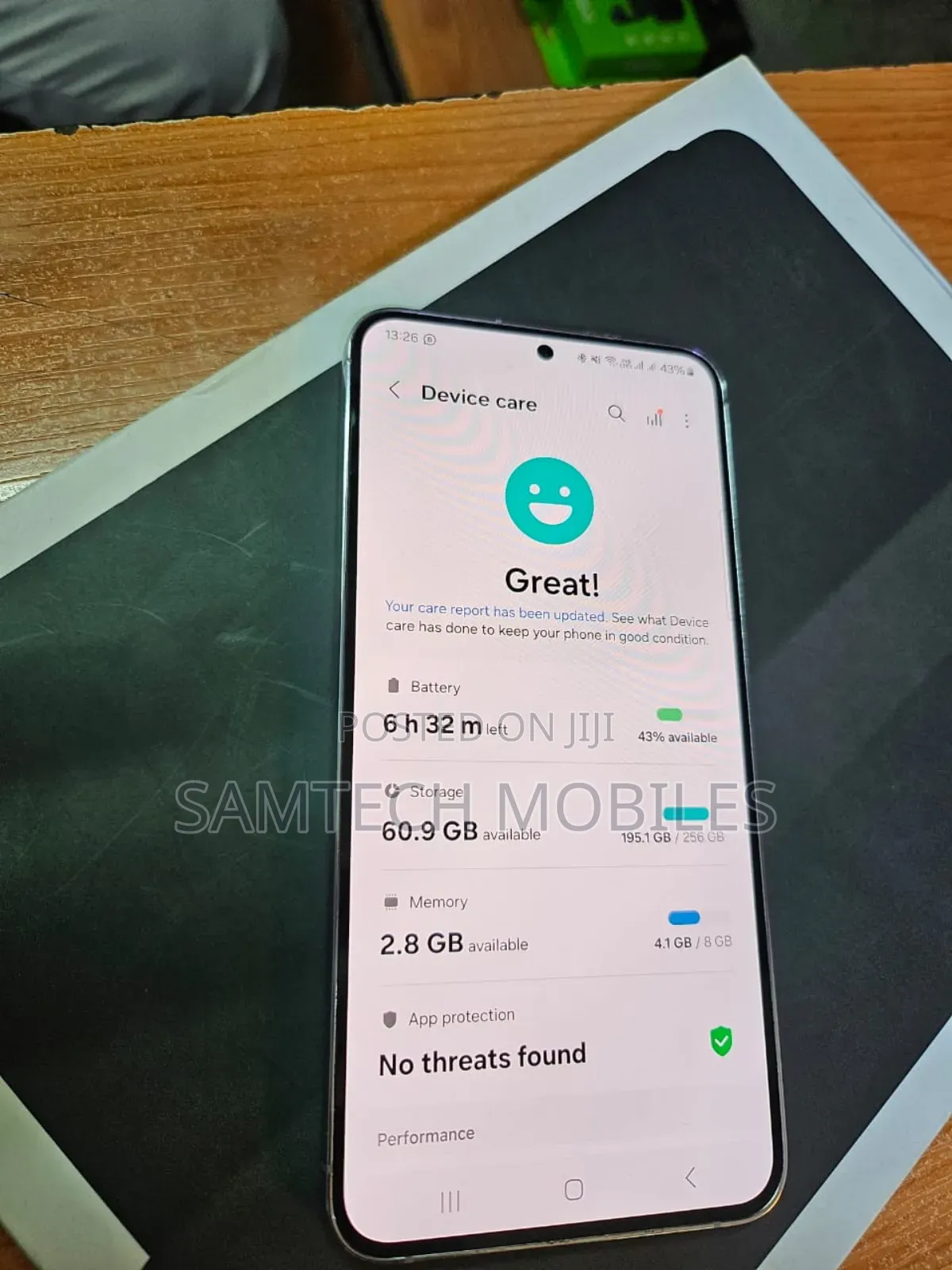 Samsung Galaxy S23 Plus 256 GB White
