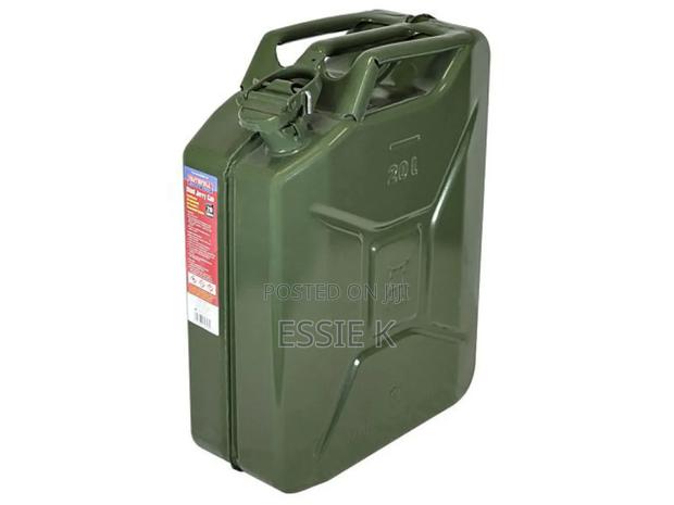 20ltrs Fuel Jerrycan Metallic - main view