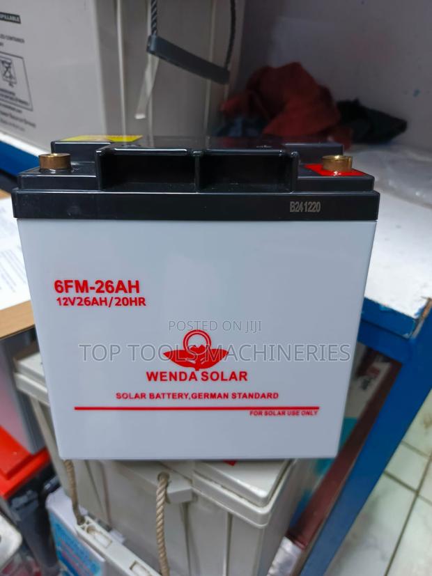 Wenda 26ah 12V Battery - main view