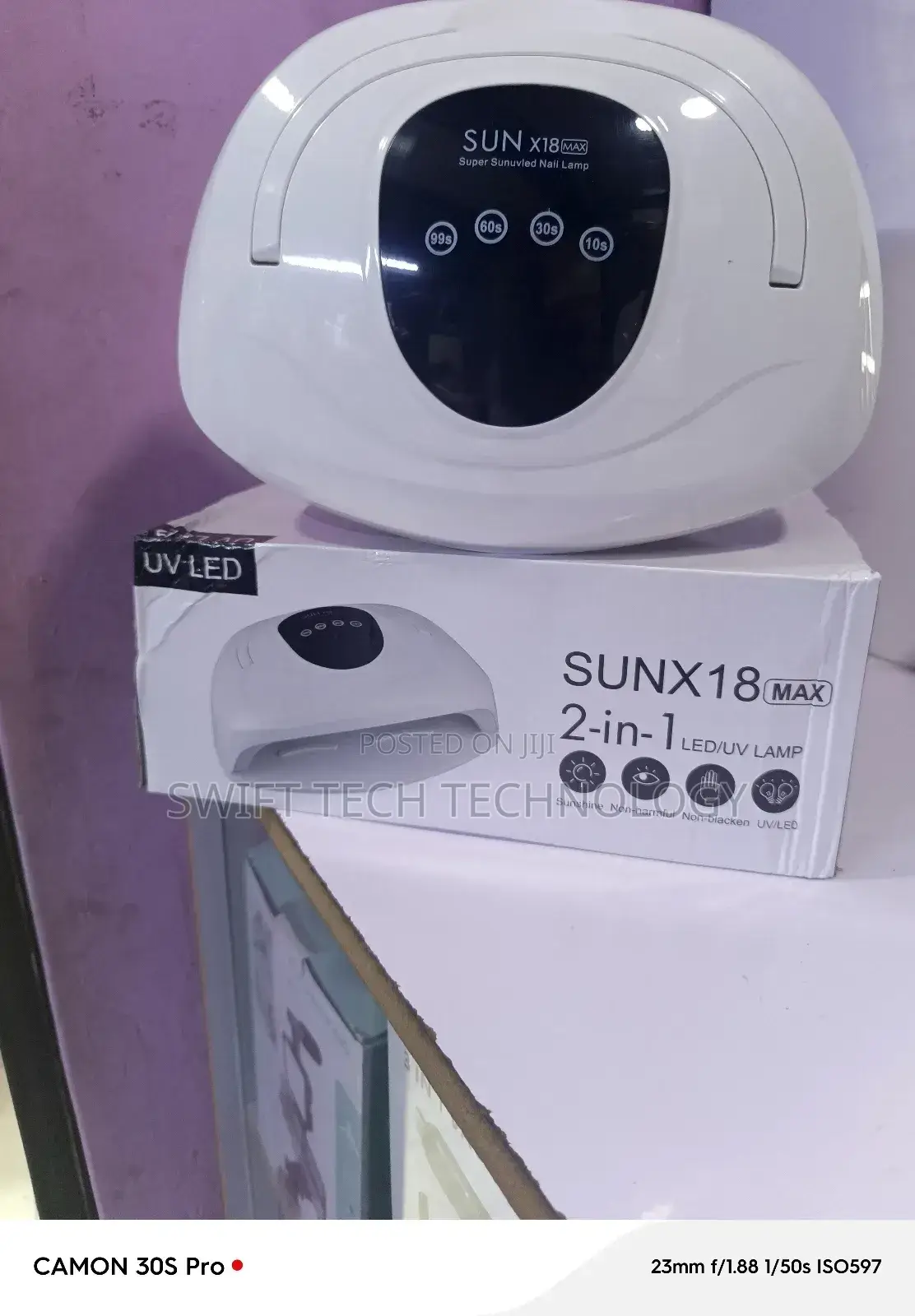 Uv Light Sunx18 2in1 Double Hand