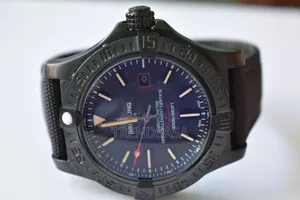 Breitling Avenger Black Bird Automatic Black Dial and Canvas