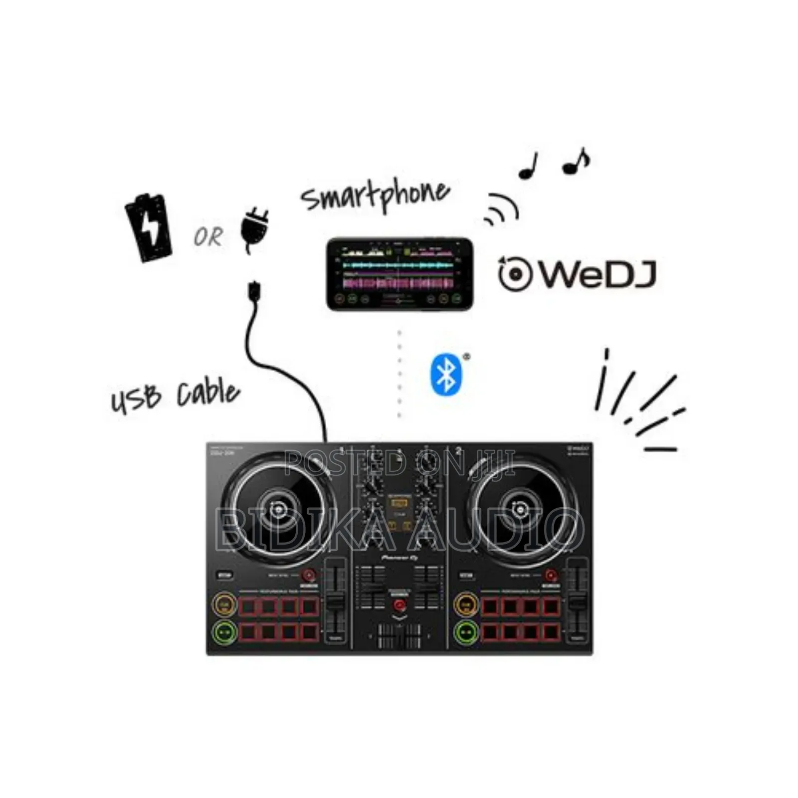 New Pioneer Dj DDJ-200 Smart Controller