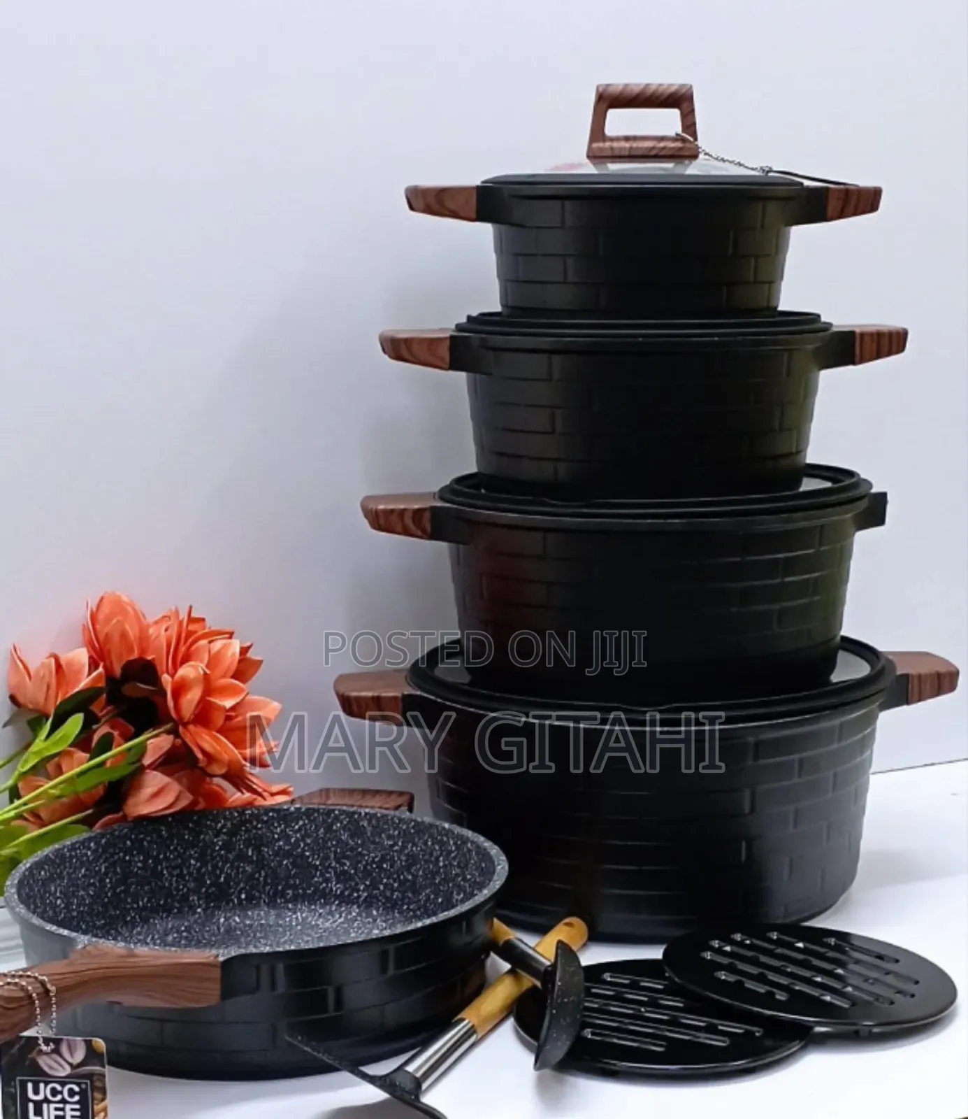 *Block 13pcs Granite Coating Kitchen Cookware Set* *