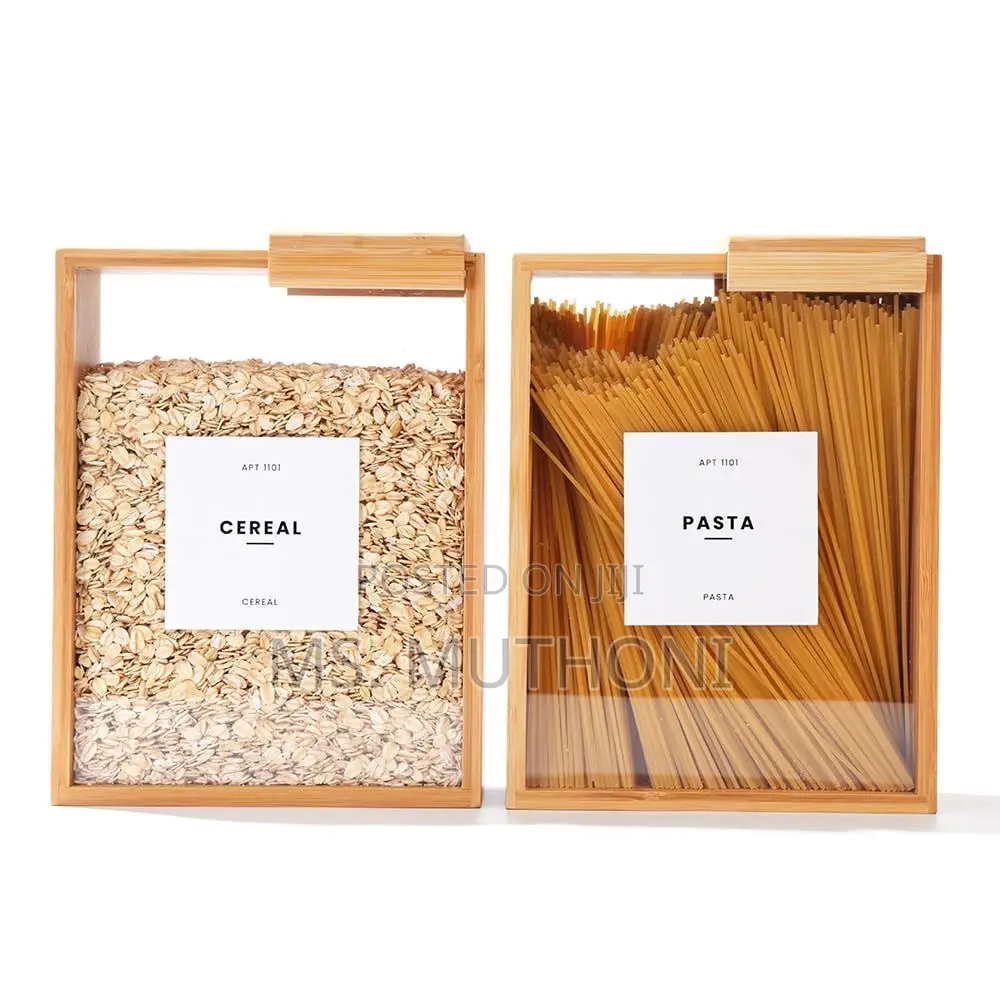 Custom Bamboo Food Storage Containers