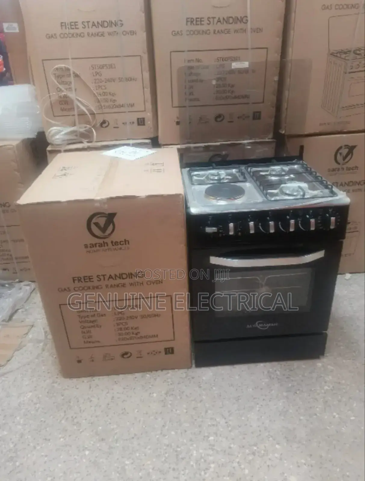 Brand New 3+1 Sarahtech 60*60 Standing Cooker
