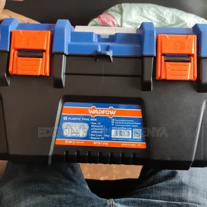 Plastic Tool Box 16'' Inch Wadfow Toolbox Lock Storage Box