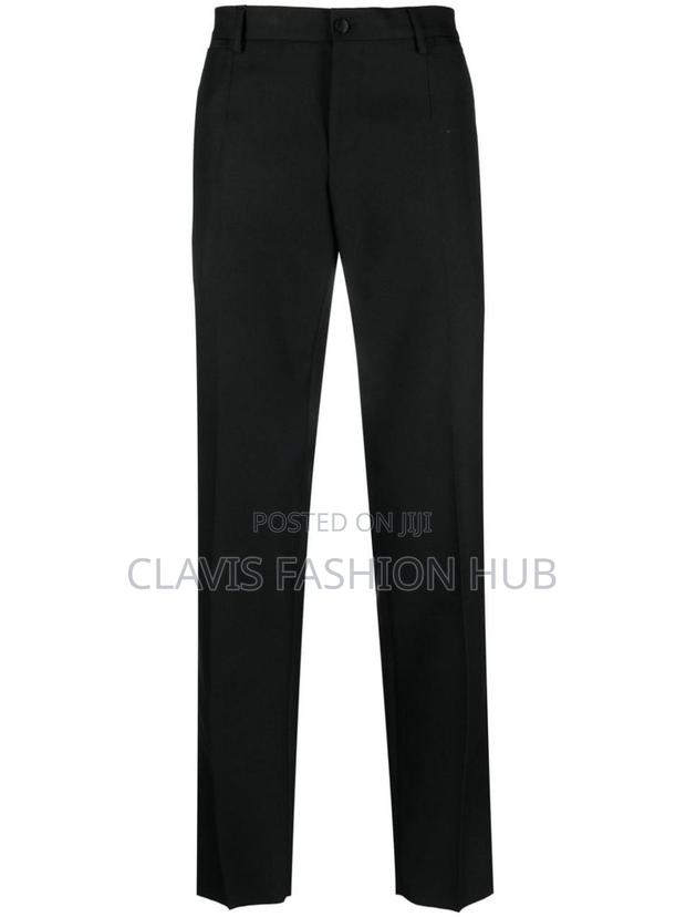 Black Dress Pants for Office Wear- Men