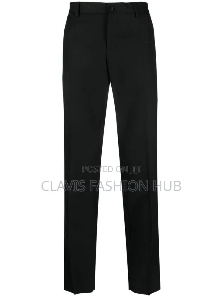 Black Dress Pants for Office Wear- Men