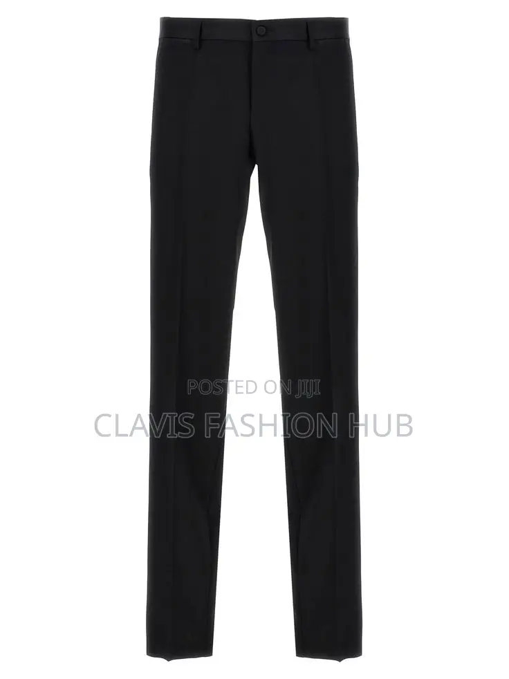 Black Dress Pants for Office Wear- Men