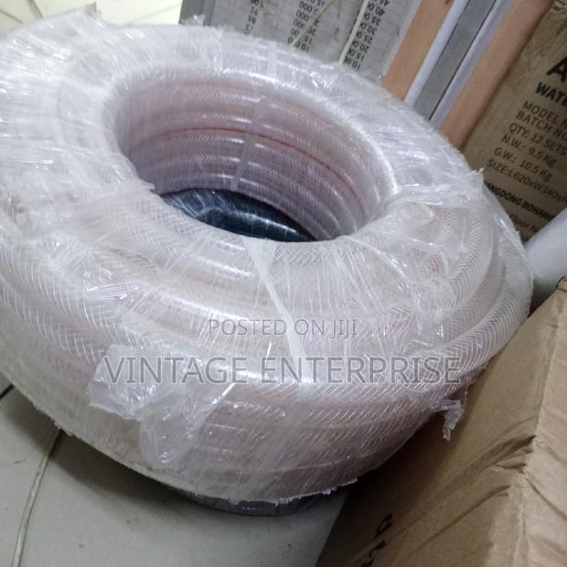 Clear Braided Hose-Pipes 1 Inch by 50 M