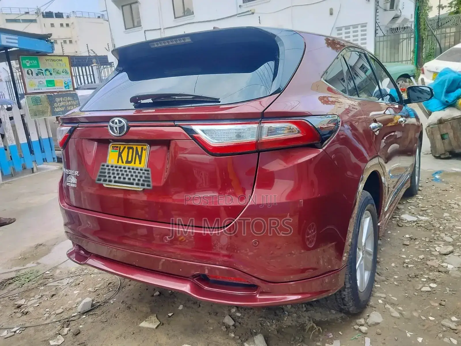 Toyota Harrier 2017 Burgundy