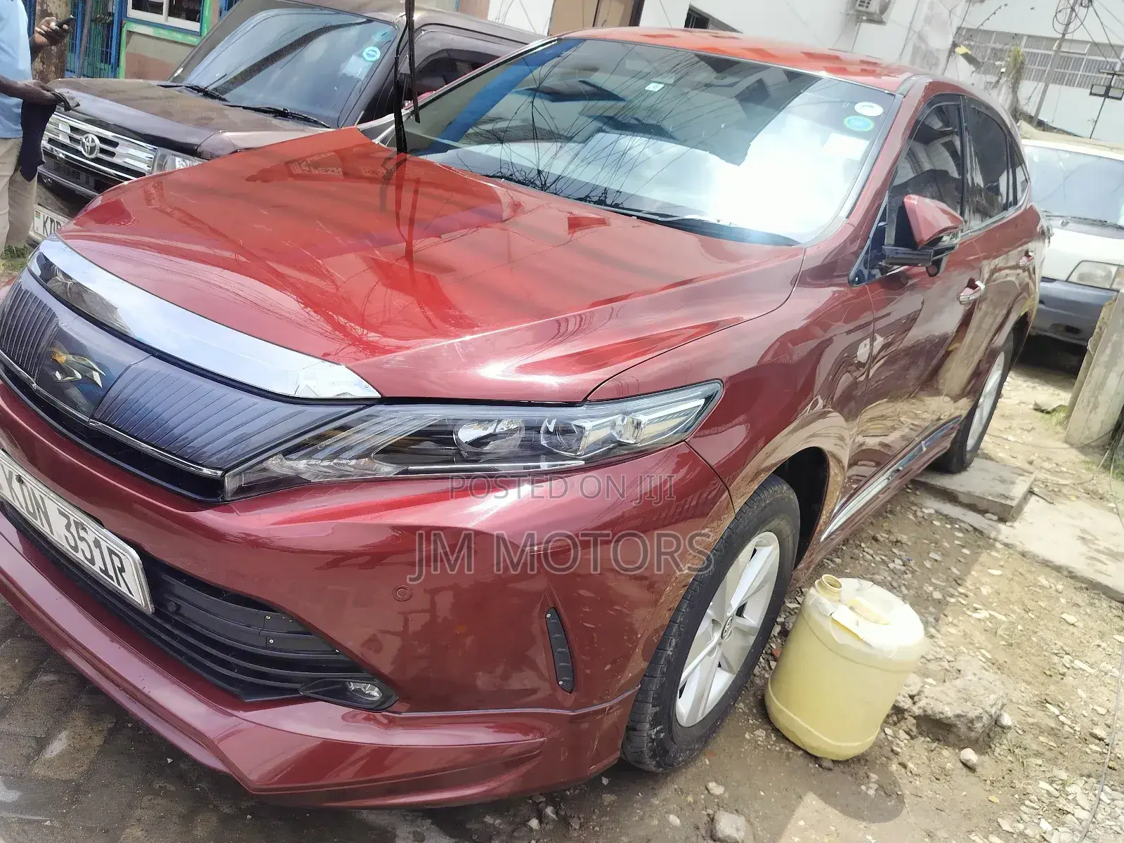 Toyota Harrier 2017 Burgundy
