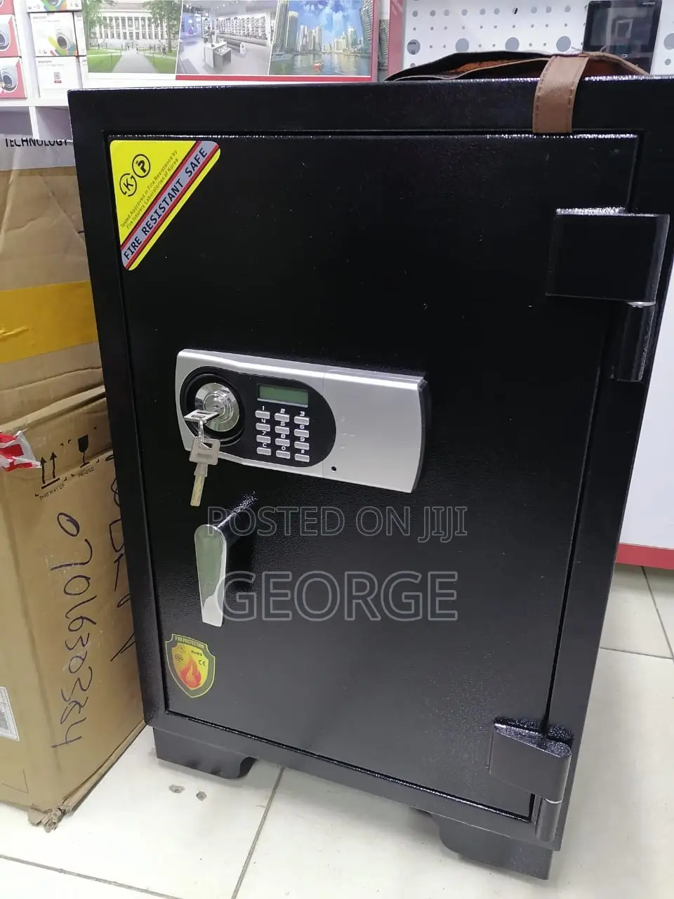 Security Bank Fireproof Cash Safe Cabinet@ New{}