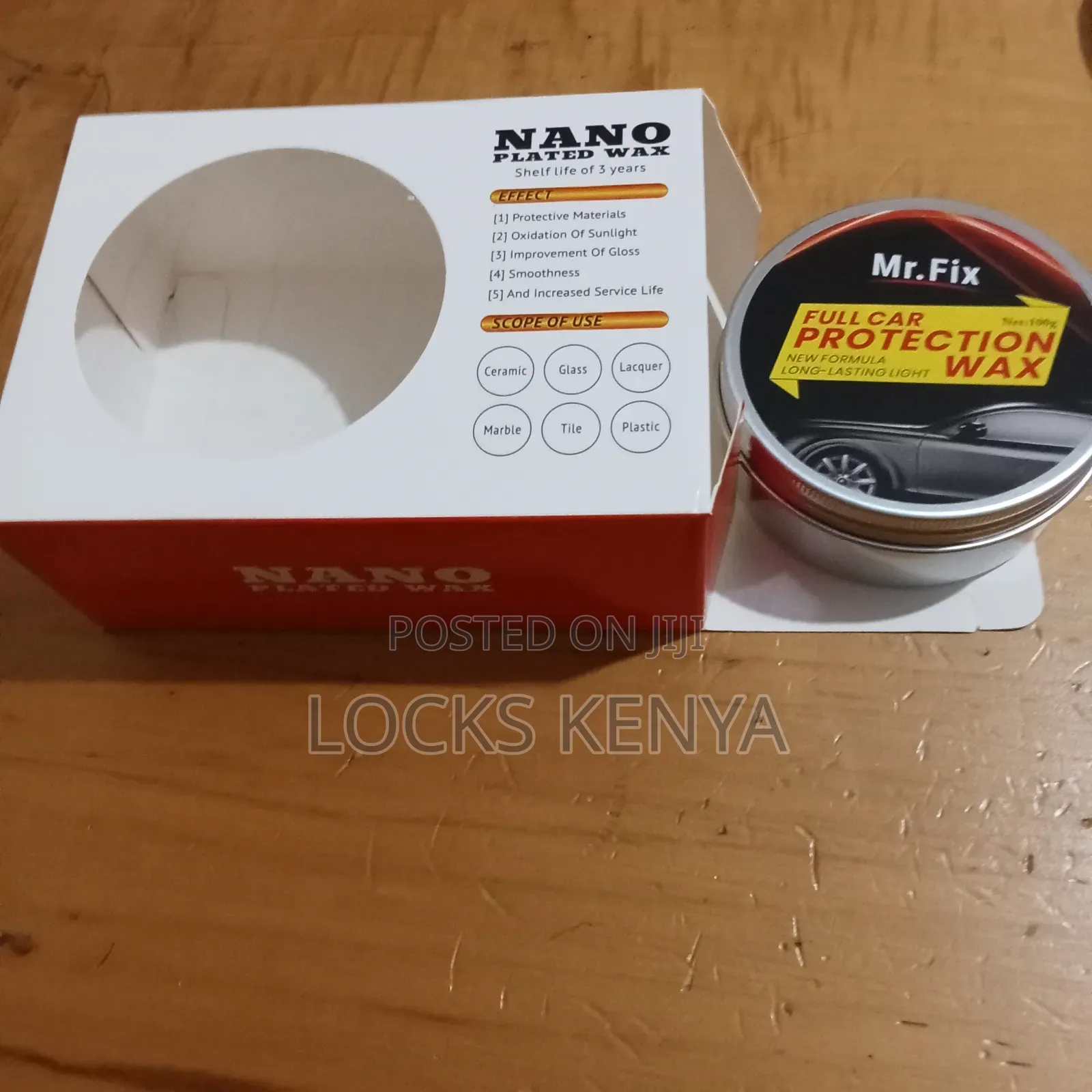 Glass Effect Car Body Wax