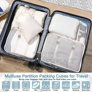 8in 1 Travel Bag Organiser