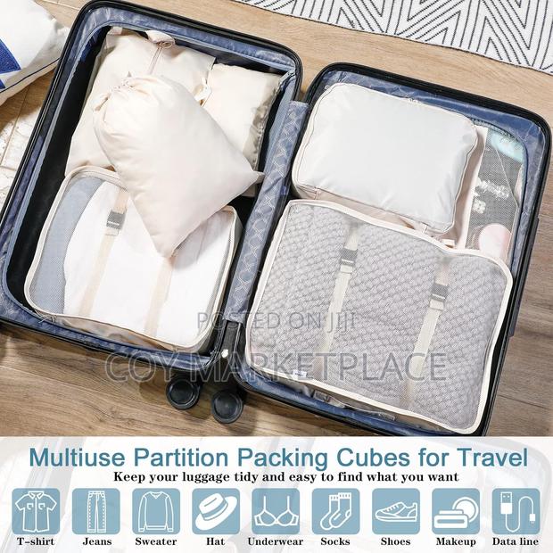 8in 1 Travel Bag Organiser - thumbnail 2