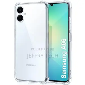 Clear Case for Samsung Galaxy A06 Crystal and Transparent