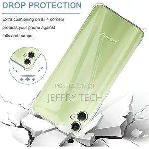 Clear Case for Samsung Galaxy A06 Crystal and Transparent