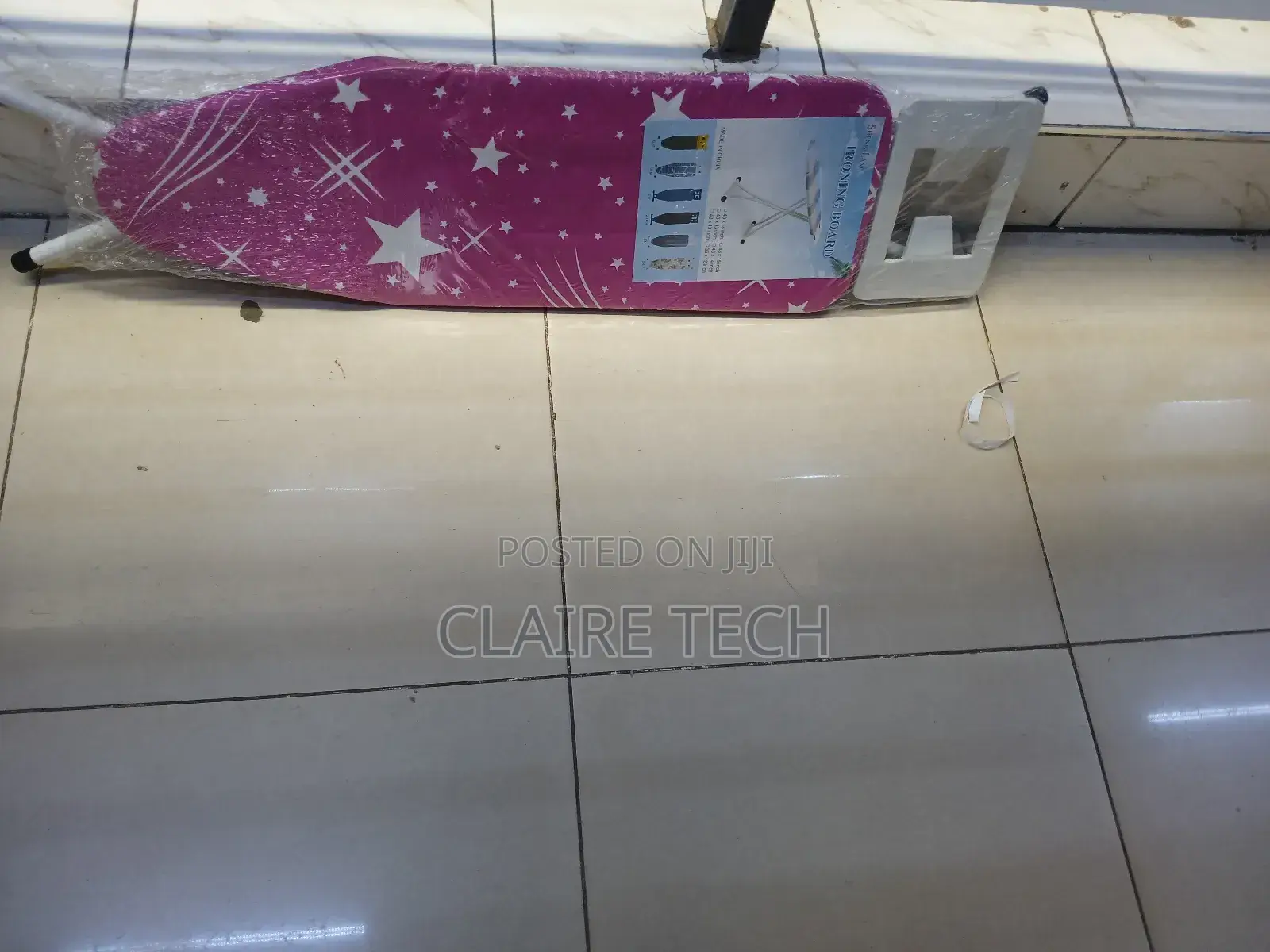 Foldable Metallic Ironing Board