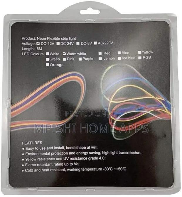 5M Neon Flexible Strip Light DC-12V - thumbnail 2