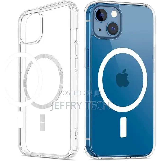 Phone Case for Clear Magnetic Magsafe for iPhone 13 Soft TPU