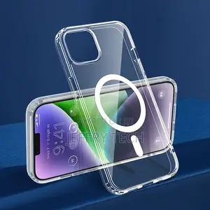 Phone Case for Clear Magnetic Magsafe for iPhone 13 Soft TPU
