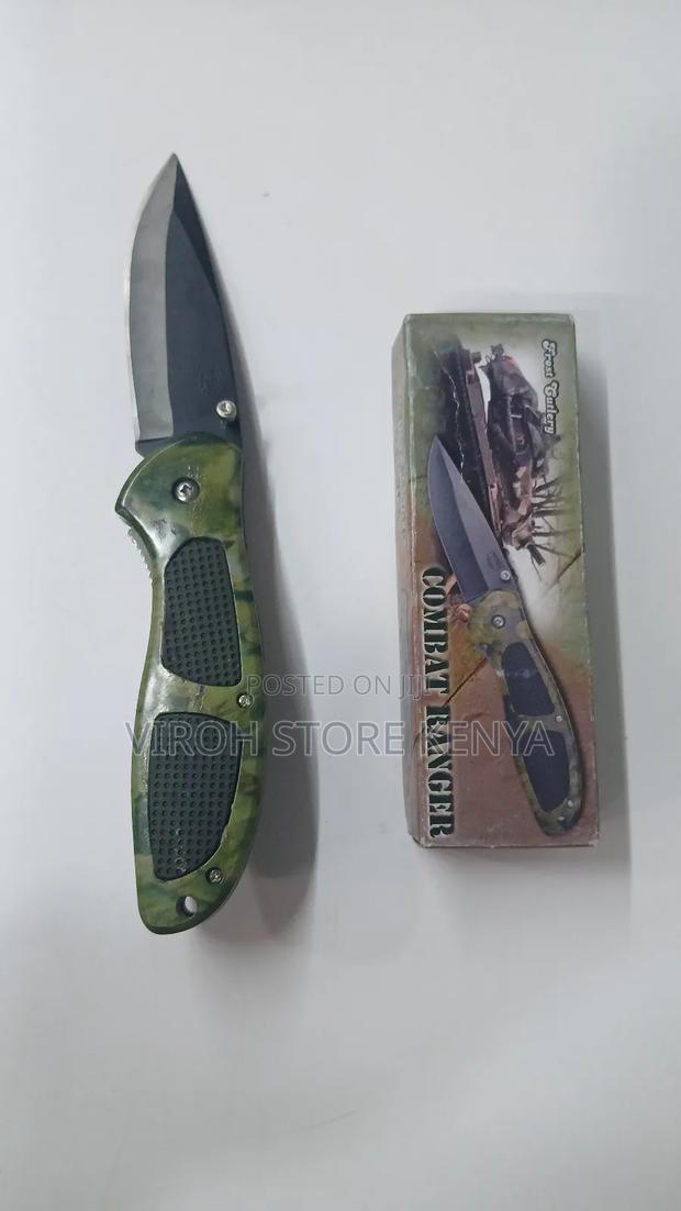 Tactical Combat Ranger Knife Foldable - thumbnail 2