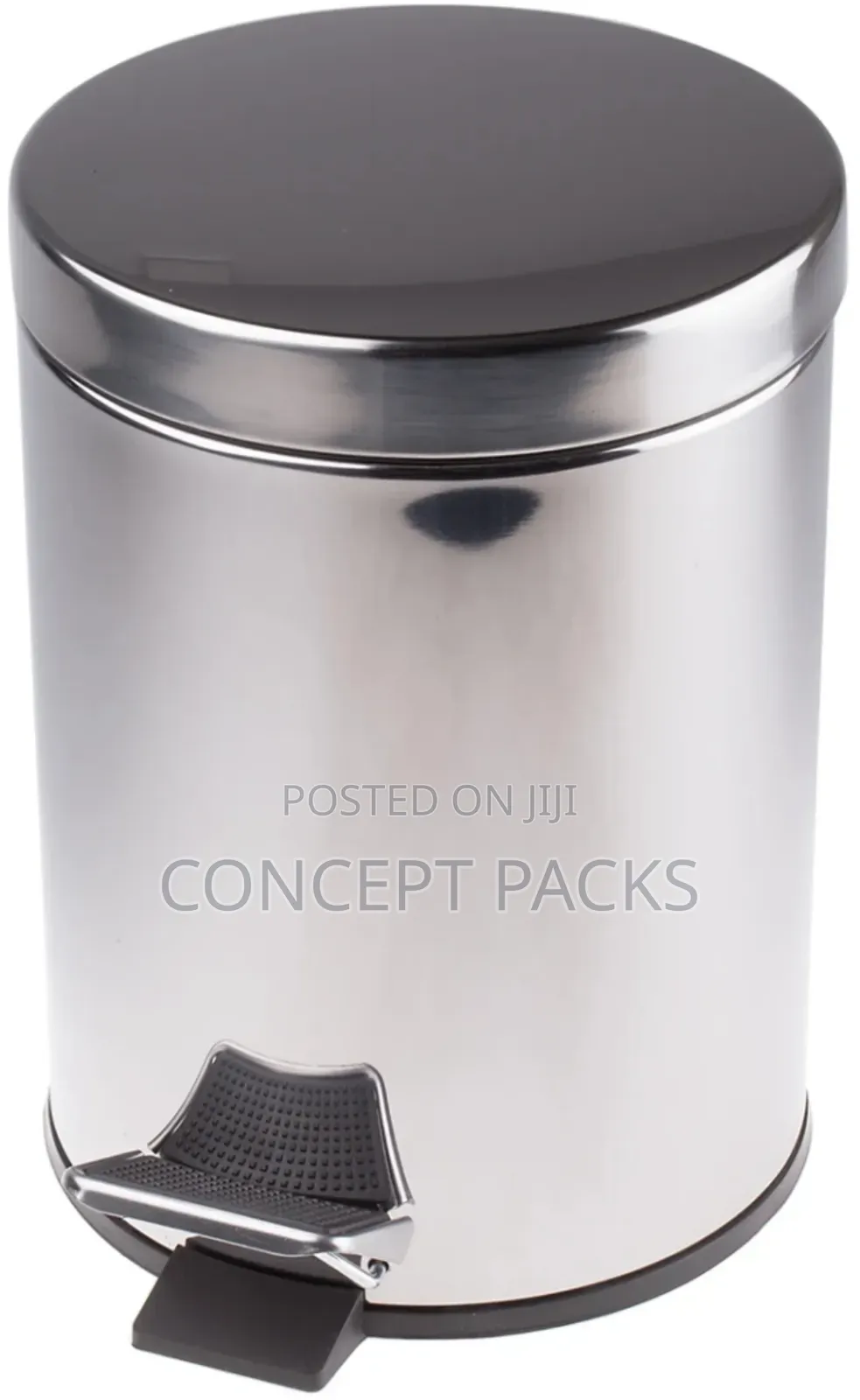 Bon Appetit Stainless Steel Pedal Bin Chrome 5l