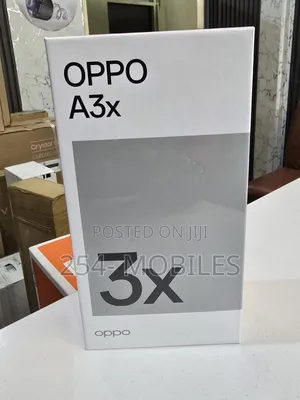 New Oppo A3x 64 GB Black