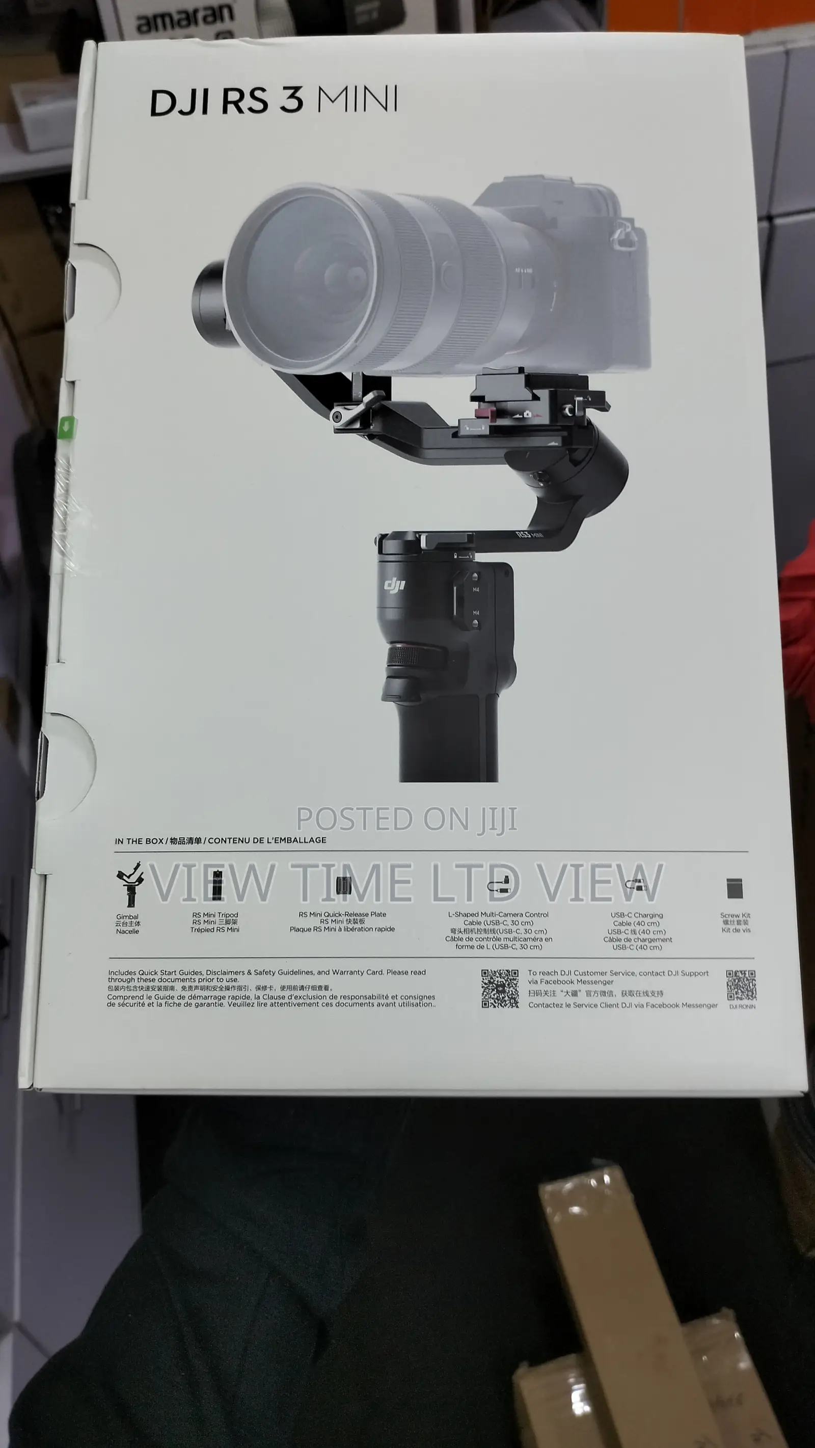 Dji Rs 3 Mini 3 Axis Mirrorless Gimbal Stabilizer