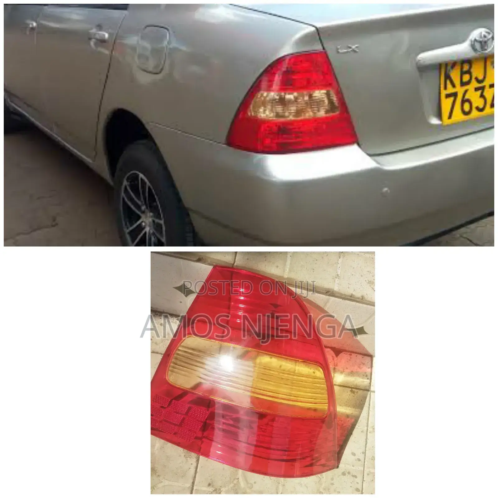 NZE 2002 Tailight Lens