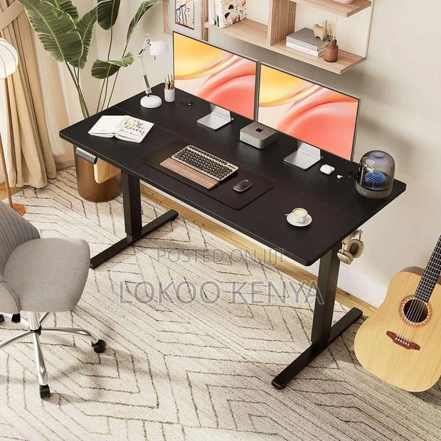 Office Desk: Motorized Height Adjustable Office Desk - thumbnail 2