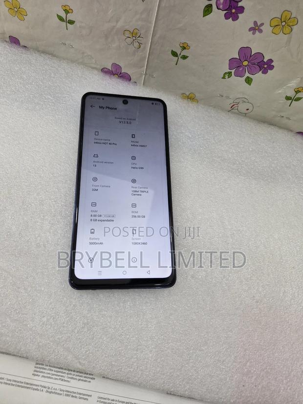 Infinix Hot 40 256 GB Blue - thumbnail 5