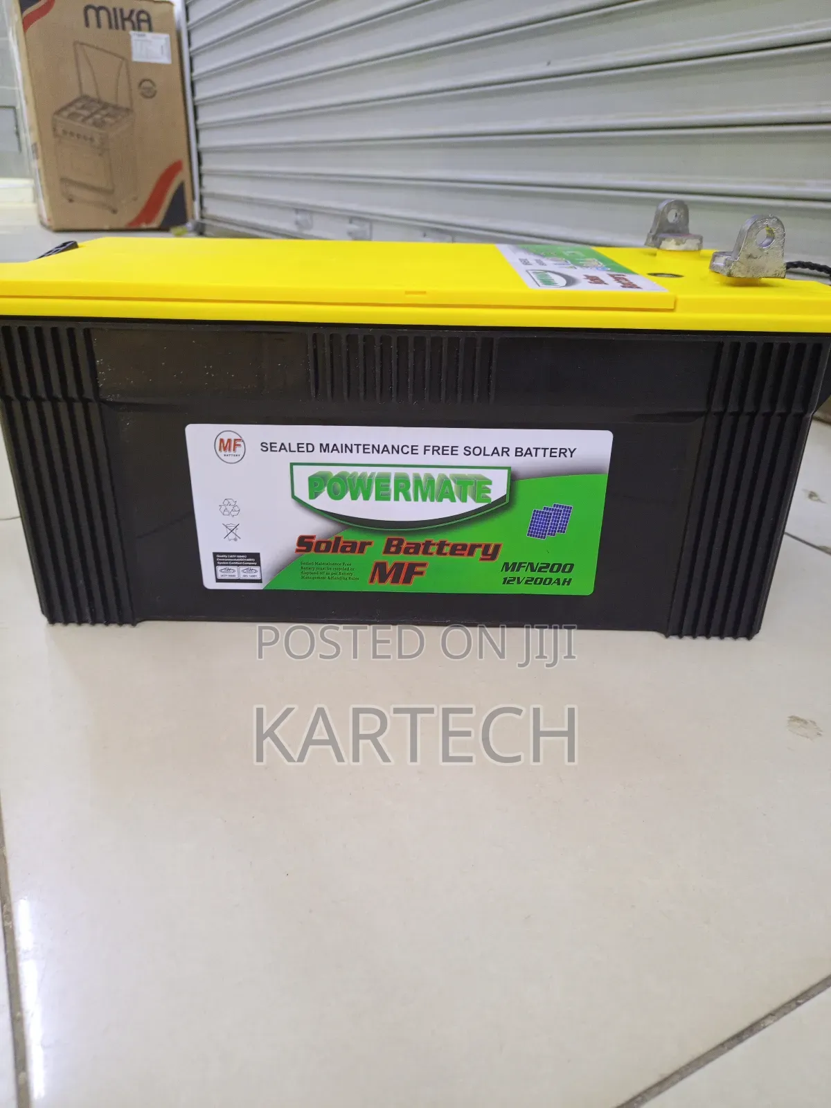 Powermate 200ah Maintenance Free Battery