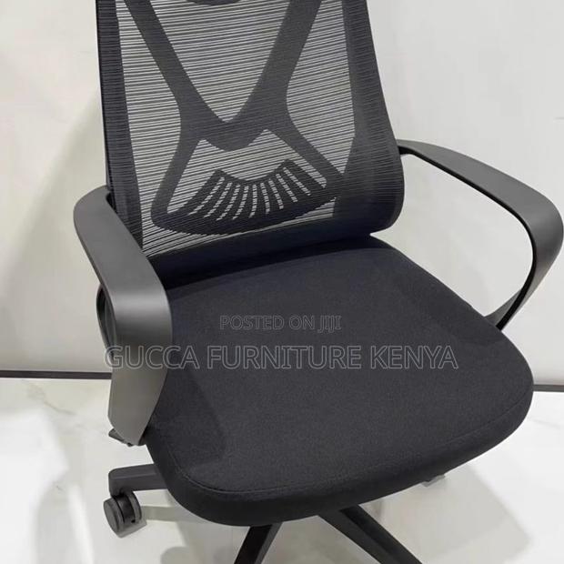 Office Chairs: Ergonomic Supportive Office Mesh Chair - thumbnail 7