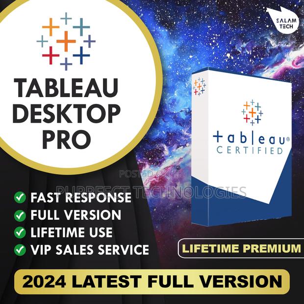 Tableau Desktop Professional 2023 - main view