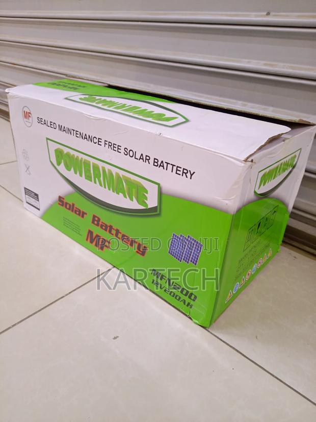 Powermate 200ah Solar Battery Mfn200 - main view
