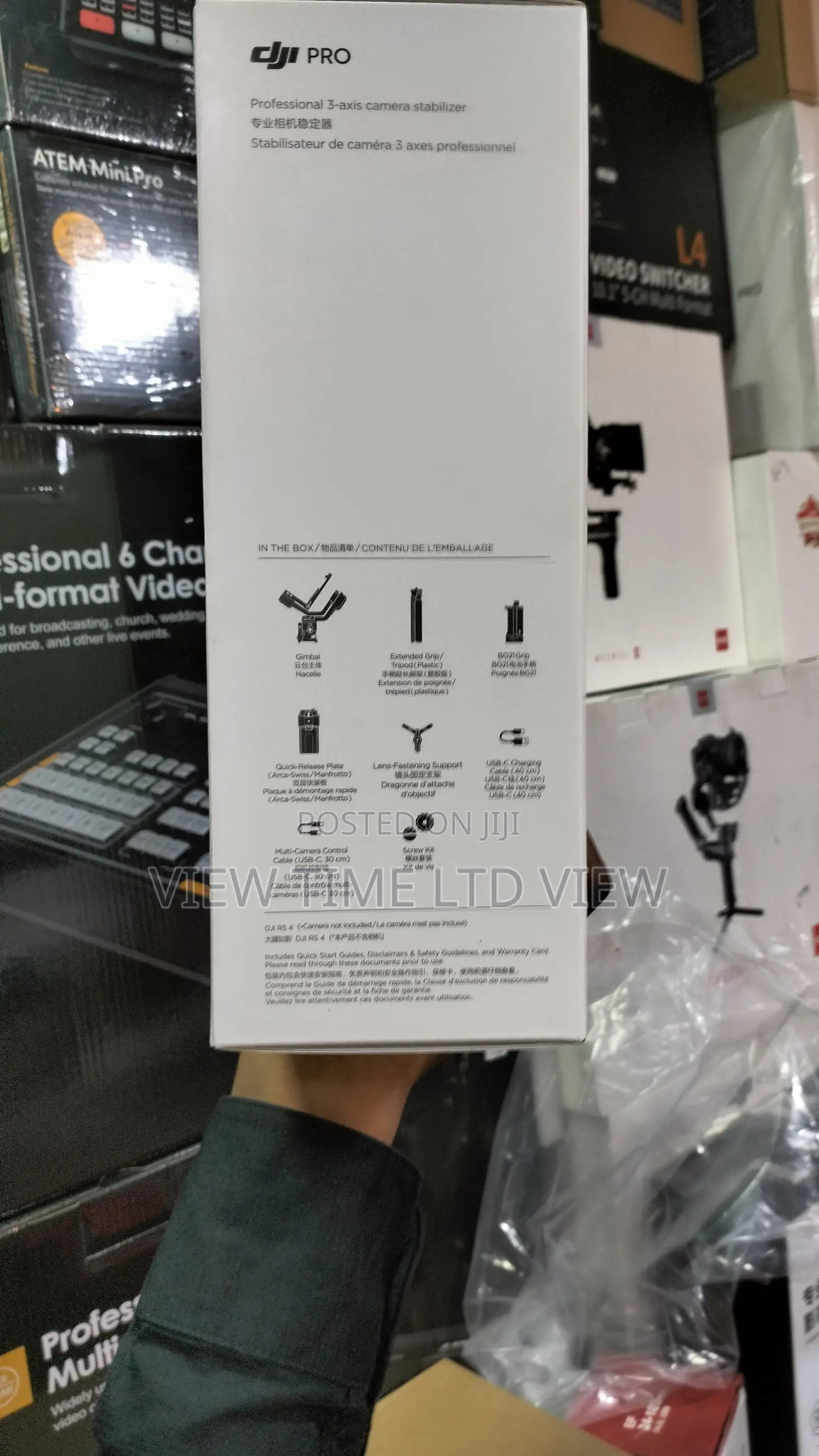 Dji Rs 4 Gimbal Stabilizer