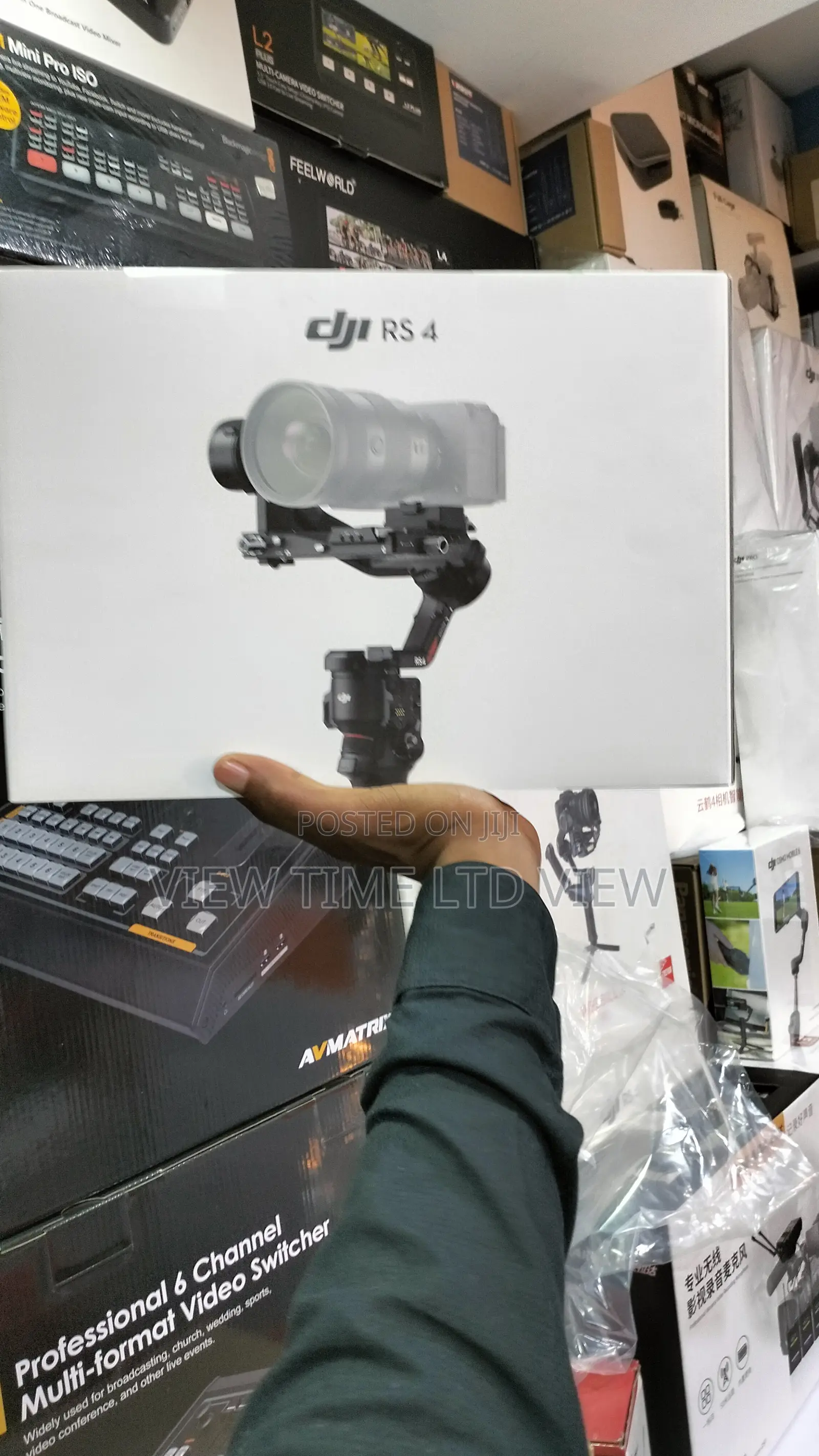 Dji Rs 4 Gimbal Stabilizer