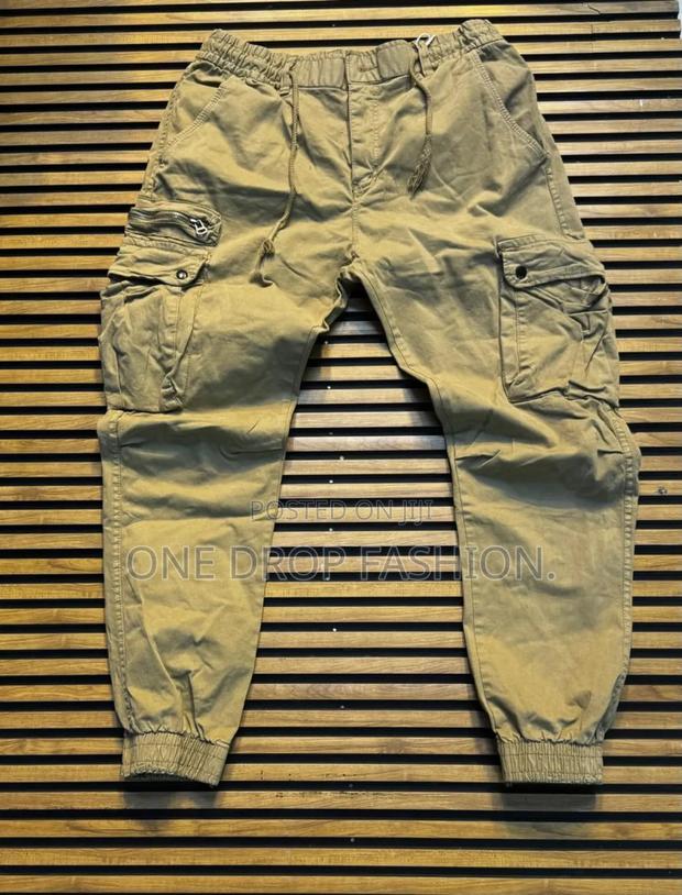 Zipper Cargos Pants - thumbnail 2
