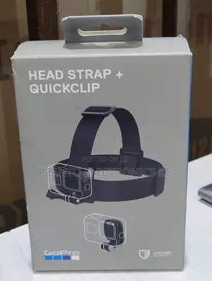 Gopro Head Strap 2.0 Head Pov Camera + Clip Mount