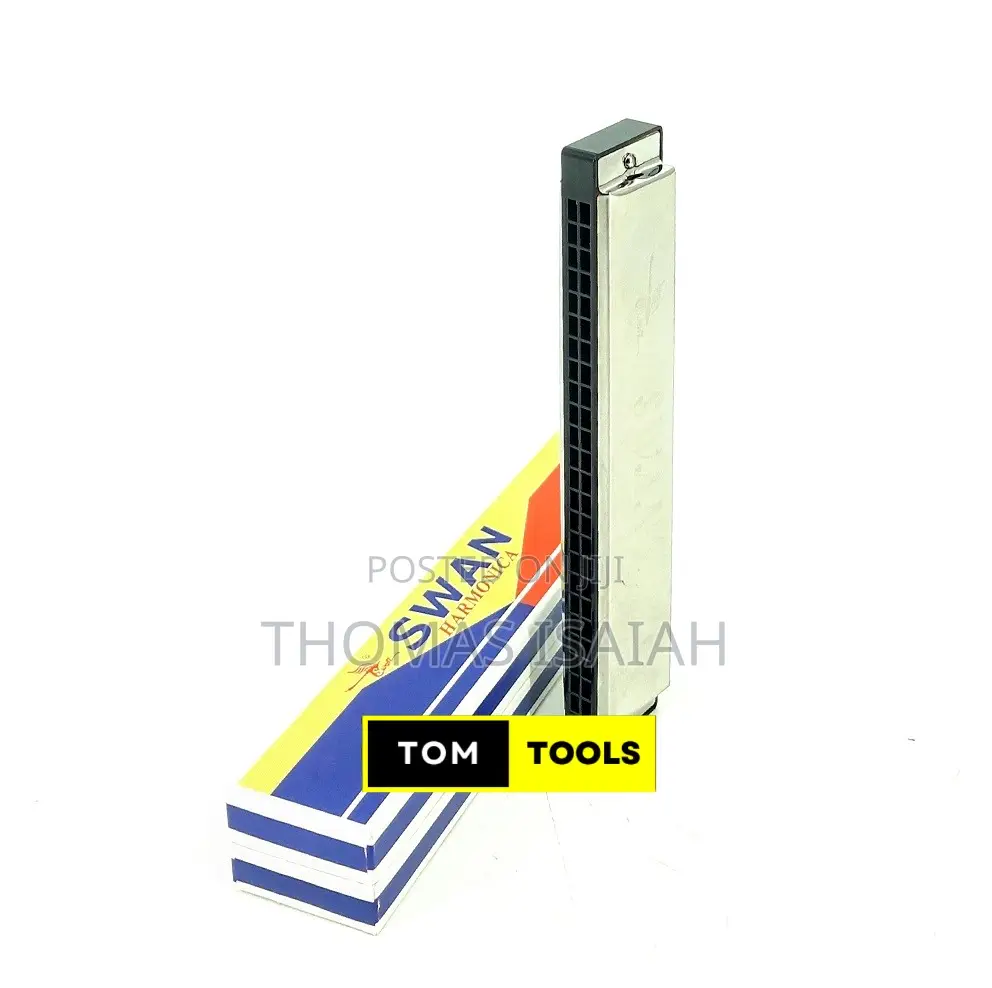 Swan 24 Holes Single Sided C Tremolo Harmonica Mouth Organ