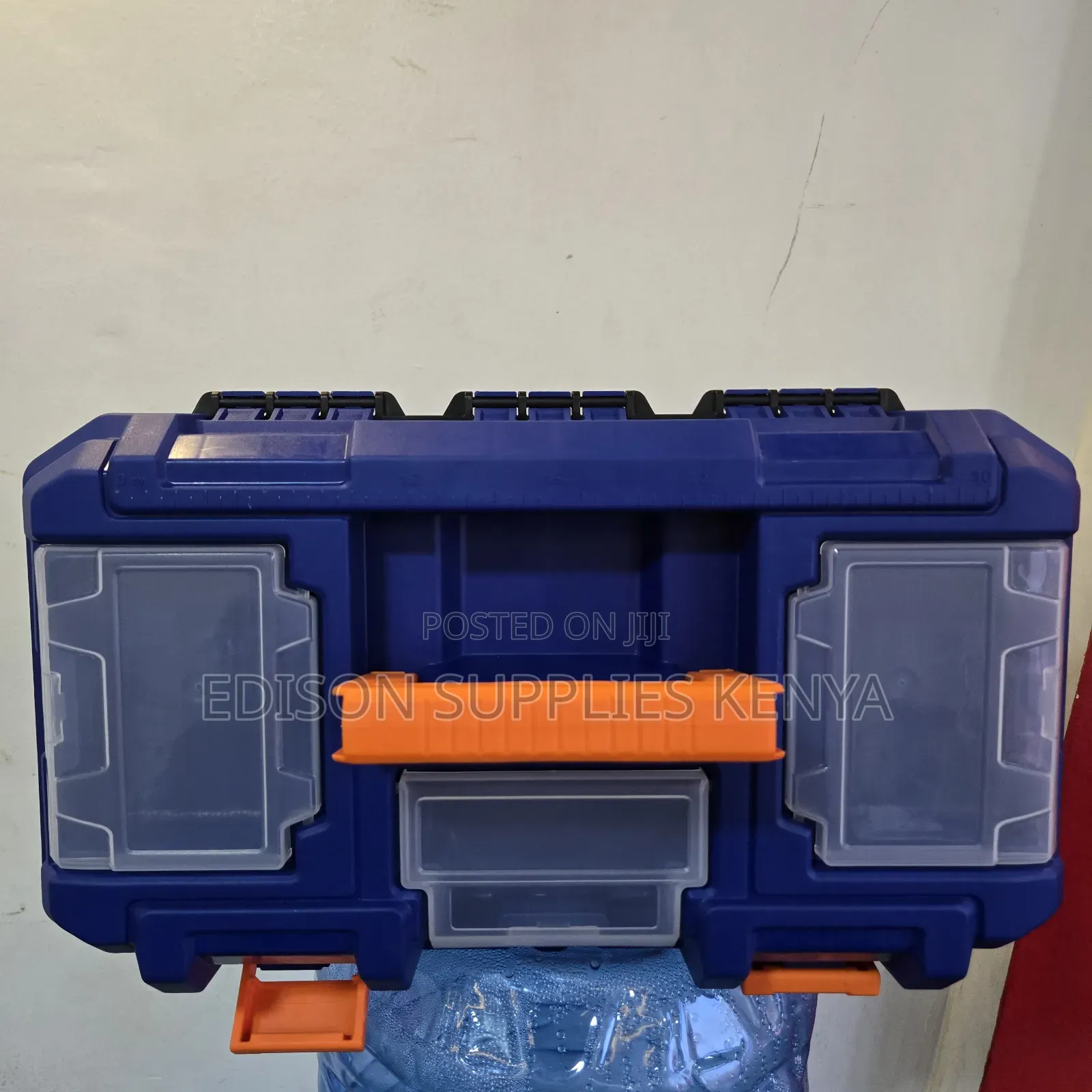 Plastic Tool Box 16'' Inch Wadfow Toolbox Lock Storage Box